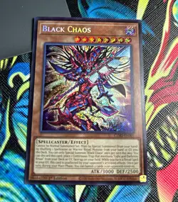 Konami Yu-Gi-Oh! TCG Black Chaos CORI-EN001 1st Ed Secret Rare Foil EN - Image 1