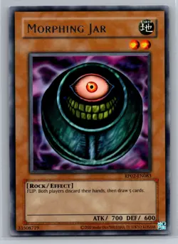 Konami Yu-Gi-Oh! TCG Morphing Jar Rare RP02-EN083 NM - Image 1