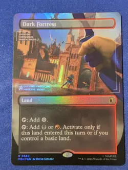 Dark Fortress (Borderless) Marvel Super Heroes Foil - Image 1