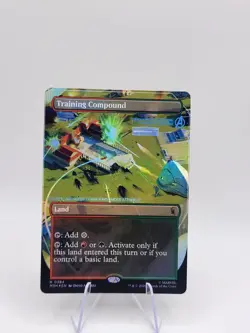 Training Compound (Borderless) Marvel Super Heroes Foil - Image 1