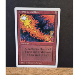 Red Elemental Blast Unlimited Edition Instant Red Common Magic the Gathering - Image 1