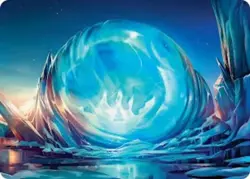 Aang's Iceberg Art Card S Art Series: Avatar: The Last Airbender 2 NM - Image 1