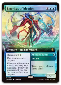 Emeritus of Ideation (Extended Art) #315 (Foil) NM Secrets of Strixhaven - Image 1