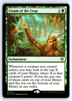 Cream of the Crop 102 Rare Commander: Lorwyn Eclipsed Magic: The Gathering NM - Image 1