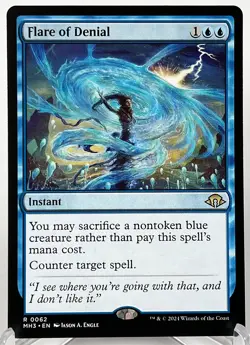 MTG Magic the Gathering Flare of Denial - 0062 - Modern Horizons 3 (MH3) NM - Image 1