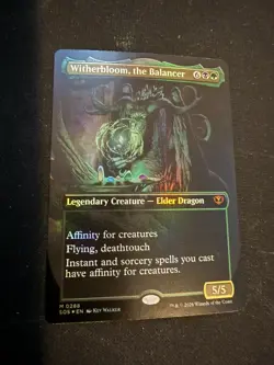 Witherbloom, the Balancer (Borderless) Secrets of Strixhaven Foil 288 M SOS MTG - Image 1