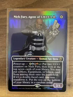 Nick Fury, Agent of S.H.I.E.L.D. (Borderless) (0357) Marvel Super Heroes Foil - Image 1