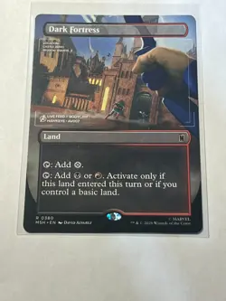 Dark Fortress Borderless R 0380 (Marvel Super Heroes) MTG Near Mint - Image 1