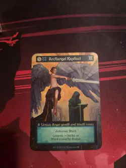 Archangel Raphael - Unique - Gothic - Sorcery Contested Realm MINT - Image 2