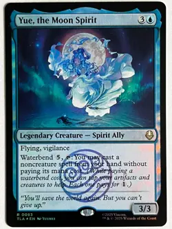 Yue, the Moon Spirit - foil - Avatar: The Last Airbender - MTG - Image 1