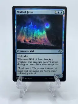 Wall of Frost - Modern Masters 2017 MM3 - MTG - UNC Foil - Magic the Gathering - Image 1