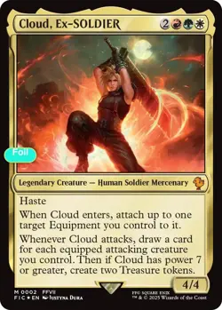 Cloud, Ex-SOLDIER - Foil - FIC - 2 NM/LP - Image 1