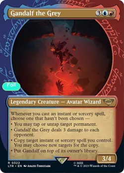 Gandalf the Grey (Showcase) - Foil - LTR - 322 NM/LP - Image 1