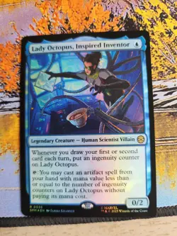 Lady Octopus, Inspired Inventor (Foil) - 0035 - Marvel's Spider-Man MTG - NM/M - Image 1