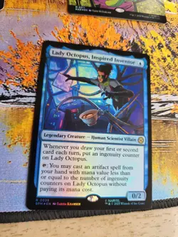 Lady Octopus, Inspired Inventor (Foil) - 0035 - Marvel's Spider-Man MTG - NM/M - Image 2