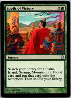 Spoils of Victory Commander 2013 Regular - Image 1