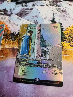 Rest In Peace Borderless Foil Marvel's Spider-Man MTG - Image 2