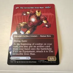 Tony Stark The Invincible Iron Man (Borderless) (0363) Marvel Super Heroes - Image 1