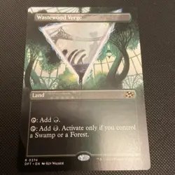 Wastewood Verge (Borderless) Aetherdrift; MTG - Image 1