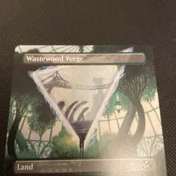 Wastewood Verge (Borderless) Aetherdrift; MTG - Image 2
