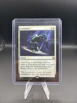 ContinueU 0007 Regular Teenage Mutant Ninja Turtles Magic The Gathering - Image 1