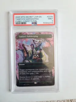 MTG Furby Confetti FOIL Tamiyo's Safekeeper PSA 9 MINT 2025 Secret Lair #2335 - Image 3