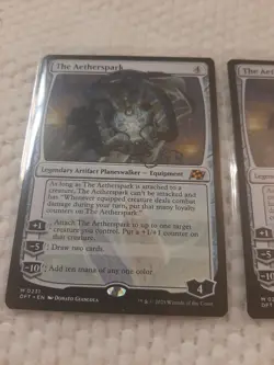 The Aetherspark X3 Non Foil Aetherdrift MTG Magic The Gathering Pack Fresh NM - Image 2