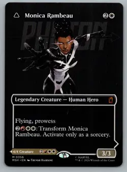 Monica Rambeau (Borderless) (0356) 356 Marvel Super Heroes Magic: The Gathering - Image 1