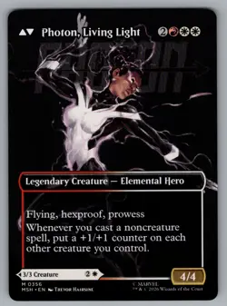 Monica Rambeau (Borderless) (0356) 356 Marvel Super Heroes Magic: The Gathering - Image 2
