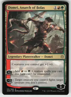 MTG Domri, Anarch of Bolas Normal War of the Spark # 191 NM - Image 1