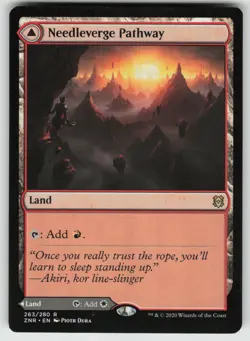 MTG Needleverge Pathway Normal Zendikar Rising # 263 NM - Image 1