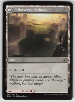 MTG Needleverge Pathway Normal Zendikar Rising # 263 NM - Image 2