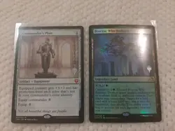Commander’s Plate And Boseiju Who Endures Promo MTG Magic The Gathering NM - Image 1