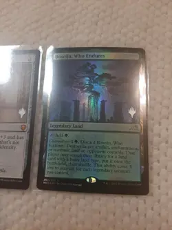 Commander’s Plate And Boseiju Who Endures Promo MTG Magic The Gathering NM - Image 2