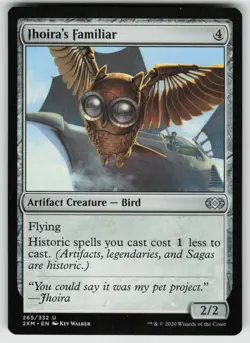 MTG Jhoira's Familiar Normal Double Masters # 265 NM - Image 1