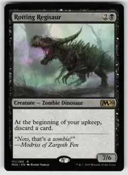 MTG Rotting Regisaur Normal: Core Set 2020 # 111 NM - Image 1