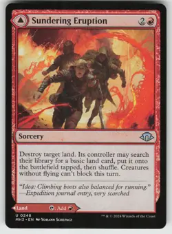 MTG Sundering Eruption Normal Modern Horizons 3 # 248 NM - Image 1
