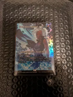 MTG Marvel Storm, Force of Nature #0094 Mythic Borderless Foil - Image 1