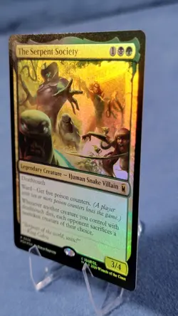 The Serpent Society Foil MSH 226 Marvel Super Heroes Magic the Gathering Mtg - Image 4