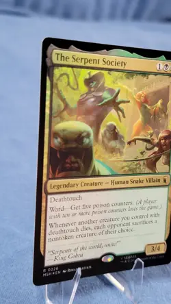 The Serpent Society Foil MSH 226 Marvel Super Heroes Magic the Gathering Mtg - Image 5