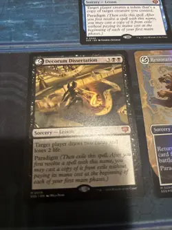 Mtg Secrets Strixhaven Paradigm Cycle Decorum Improvisation Germination Echocast - Image 3