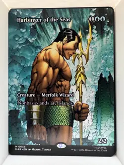 Harbinger of the Seas (Borderless) M Marvel Universe Eternal-Legal 55 NM - Image 1