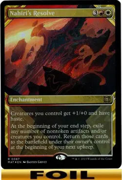Nahiri's Resolve - [SELECT] - March of the Machine: The Aftermath - NM MTG - Image 5