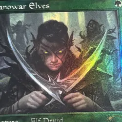 Llanowar Elves Foil Retro Frame Media Promos NM MTG Ships Free!! - Image 3
