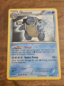 Blastoise 31/149 Holo Rare Boundaries Crossed Pokemon LP - Image 1