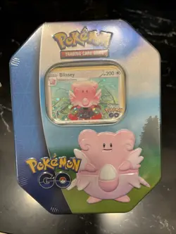 TCG Pokemon GO SEALED Tin Blissey Sword And Shield - Image 1
