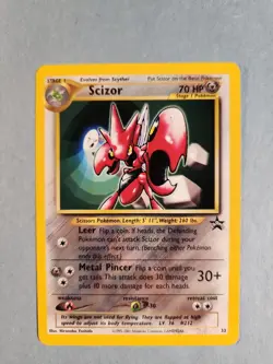 Pokemon SCIZOR Black Star Promo #33 - Image 1