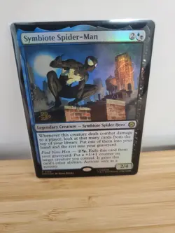 MTG ~ Symbiote Spider-Man FOIL PROMO ~ nMint ~ Ships NOW! - Image 1