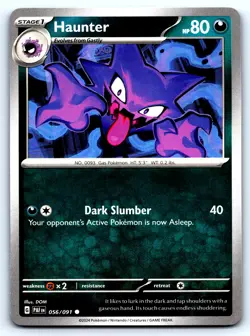 Haunter Paldean Fates #56 Normal NM Pokemon Card - Image 1