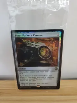 MTG ~ Peter Parker's Camera FOIL PROMO ~ nMint ~ Ships NOW! - Image 1